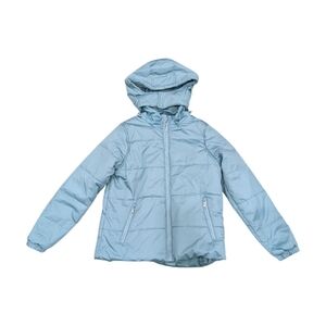 NEW Whales Tail Teal Blue Heavy Coat Puffer Jacket Parka Girls Size Medium